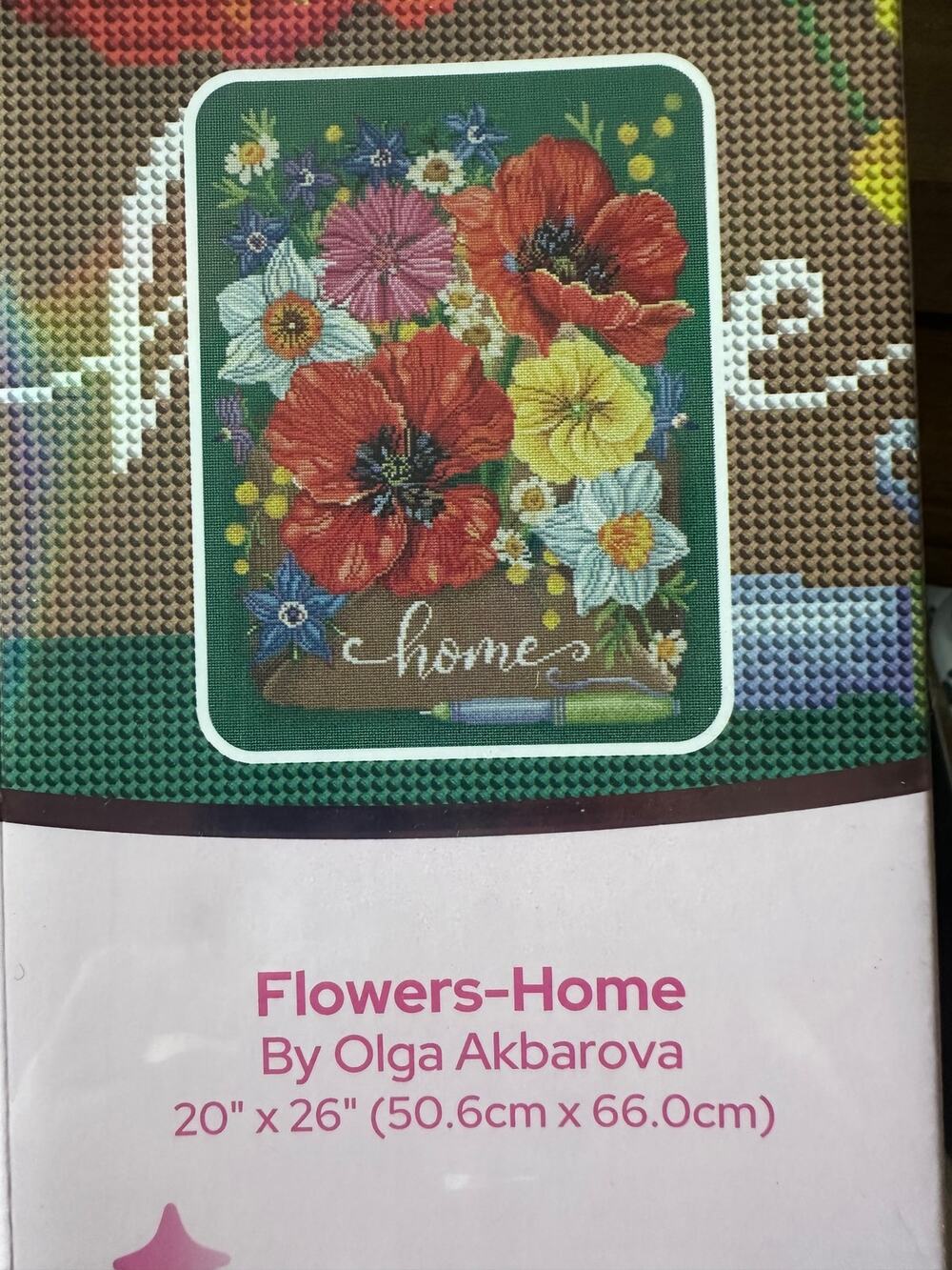 Flowers-Home by Olga Akbarova Diamond Art Club Sealed Archived